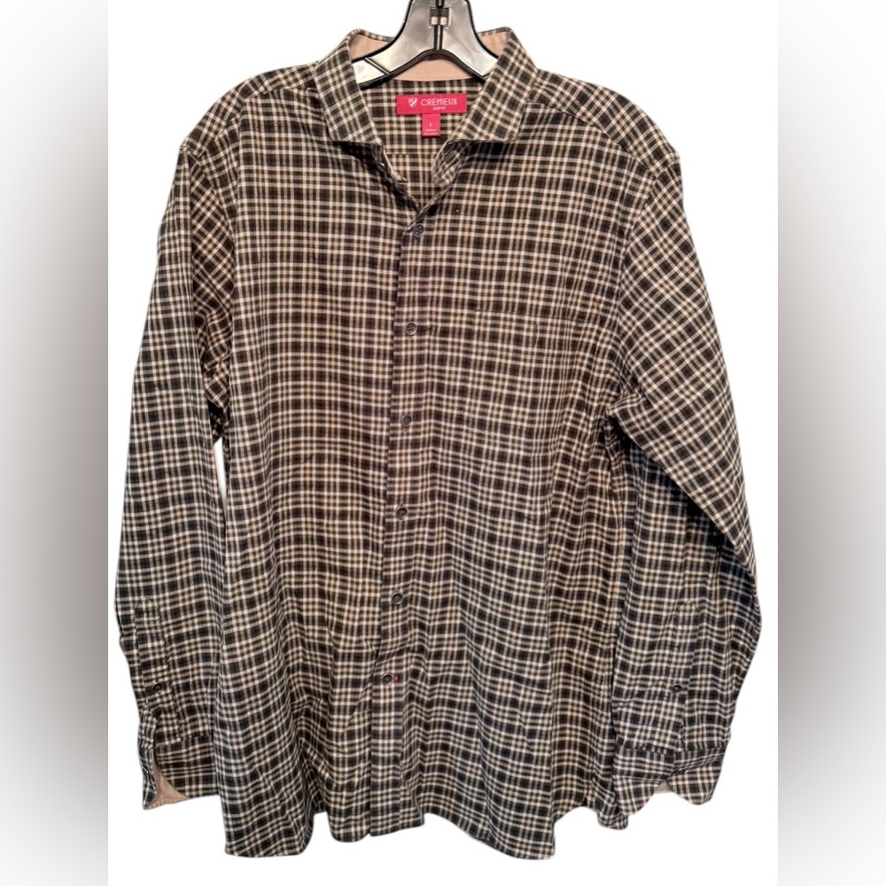 daniel cremieux shirt Slim Fit Large Plaid Button‎ Down
